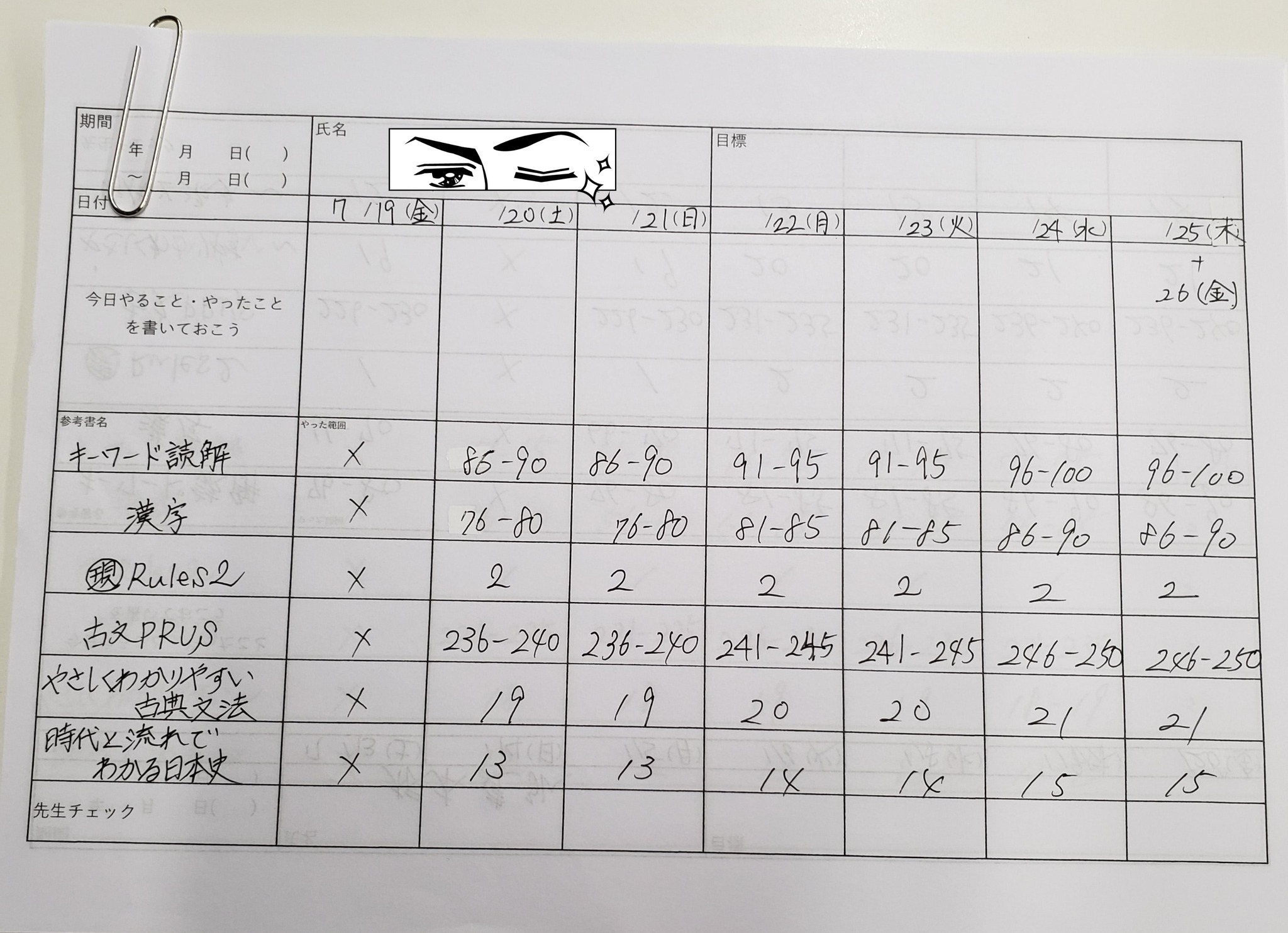 夏休みも終盤！…夏休みの宿題は終わりそうですか？